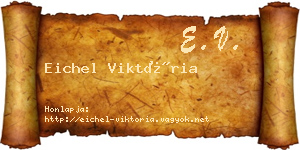 Eichel Viktória névjegykártya
